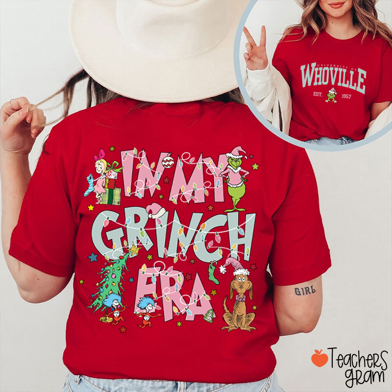 In My Mean Guy Era Teacher Two Sided T-Shirt