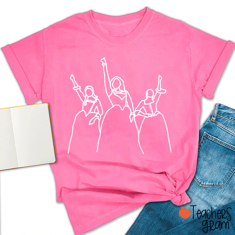 Hamilton Silhouette Teacher T-shirt