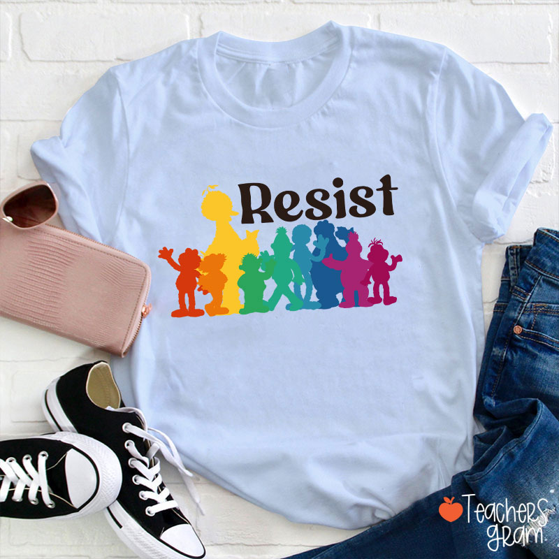 Resist Equal Rights Teacher T-Shirt