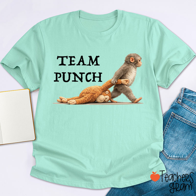 Team Punch Comfort Colors Teacher T-Shirt