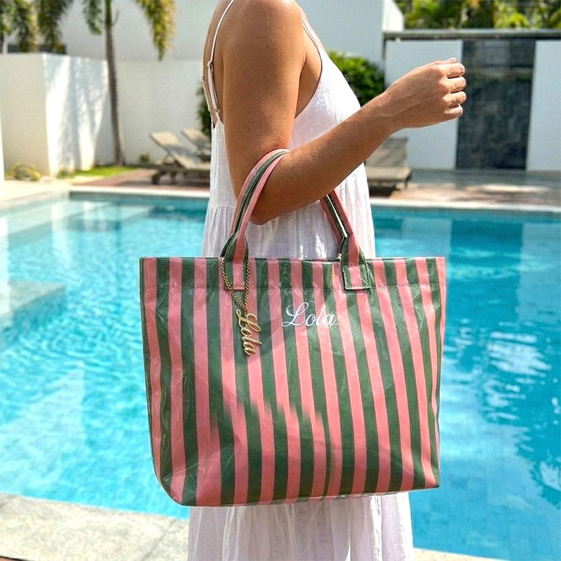 Personalized Embroidered Waterproof Beach Tote Bag