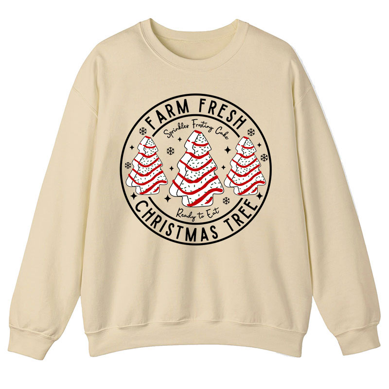 Farm Fresh Christmas Tree Teacher Sweatshirt