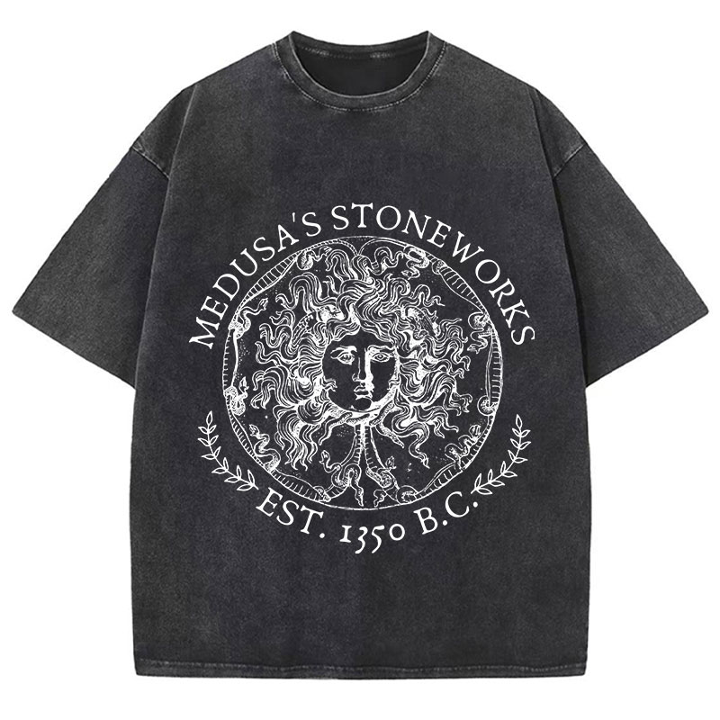 Medusa's Stoneworks Teacher Washed T-Shirt