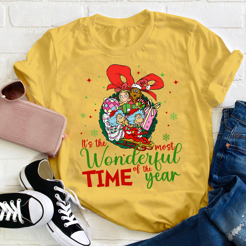 It's The Most Wonderful Time Of The Year Teacher T-Shirt