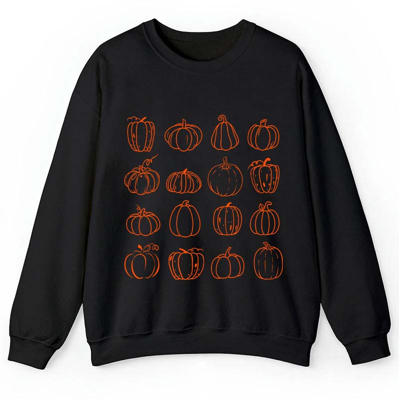 Pumpkins We Are All Different Teacher Sweatshirt