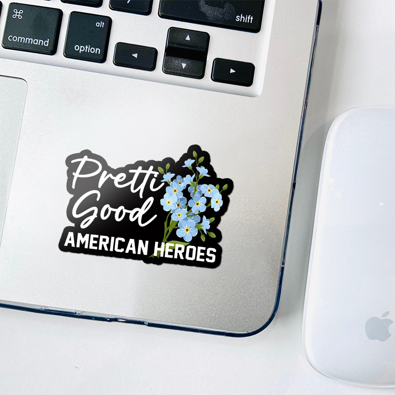 Pretti Good American Heroes Teacher Stickers