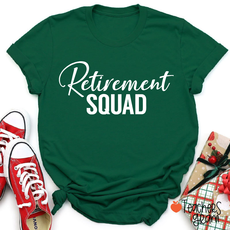 Retirement Squad Teacher T-Shirt