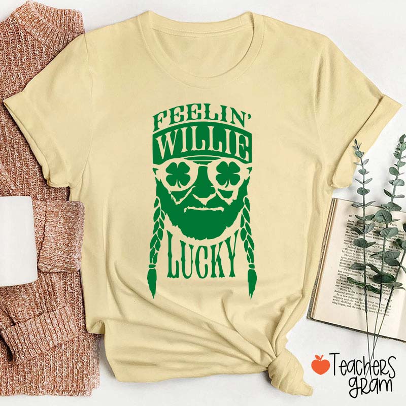 Feelin' Really Lucky Teacher T-Shirt