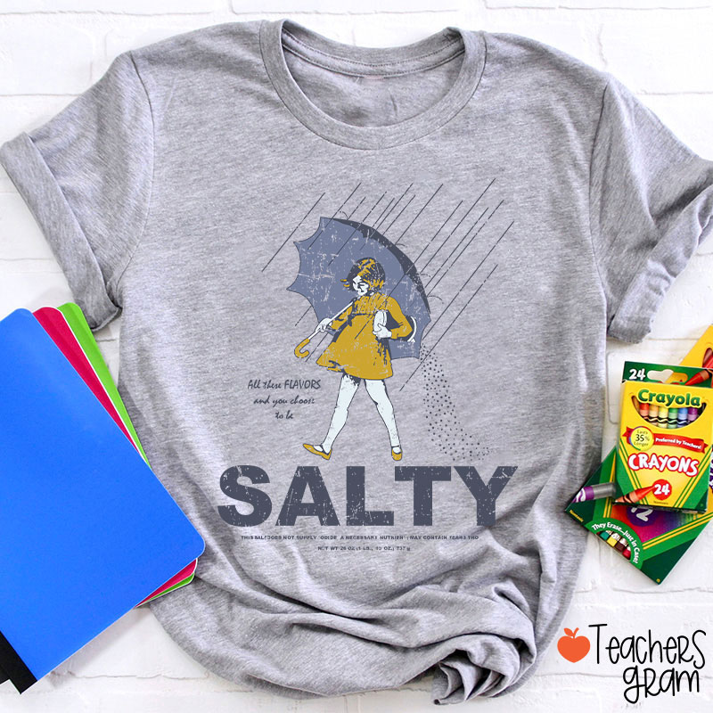Salty Girl Teacher T-Shirt