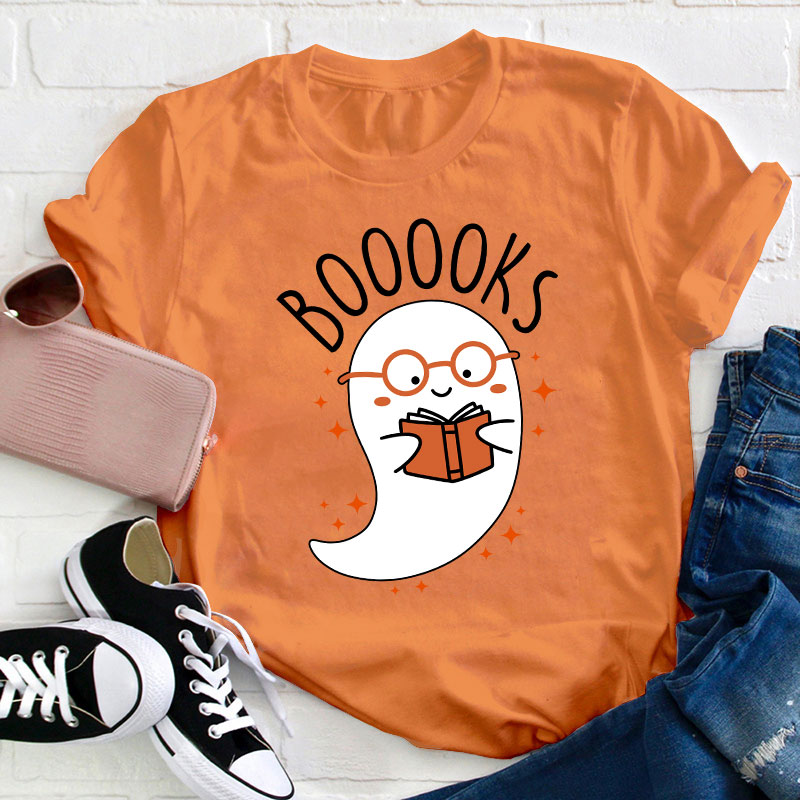 A Reading Ghost Teacher T-Shirt