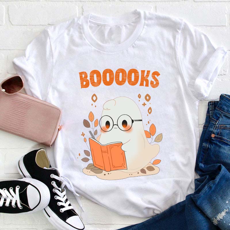 Booooks Teacher T-Shirt