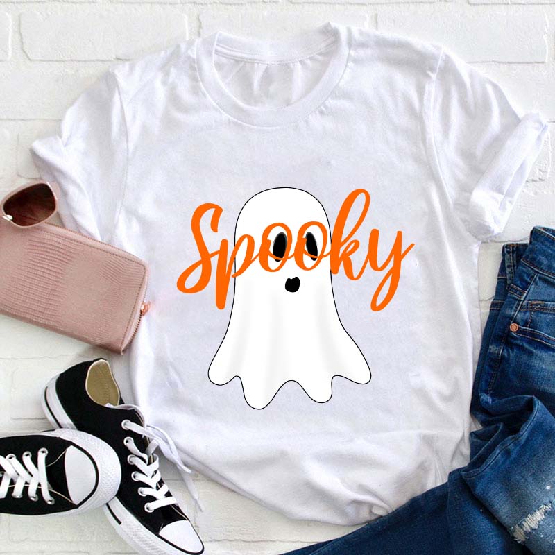 Halloween Spooky Teacher T-Shirt