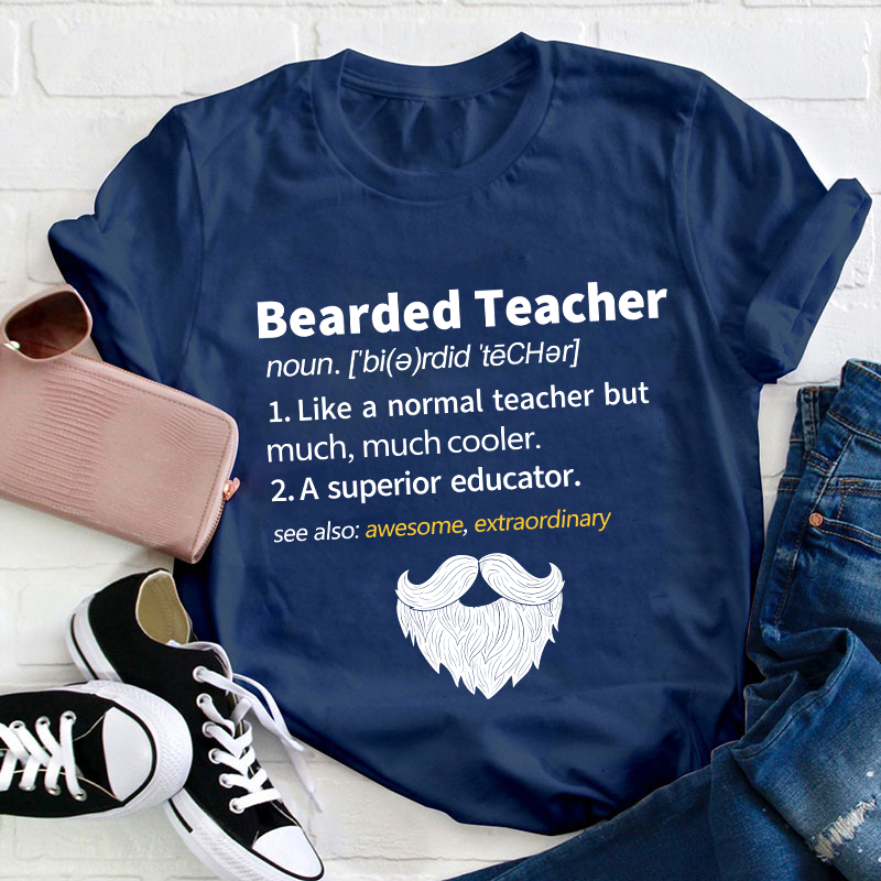 Bearded Teacher T-Shirt