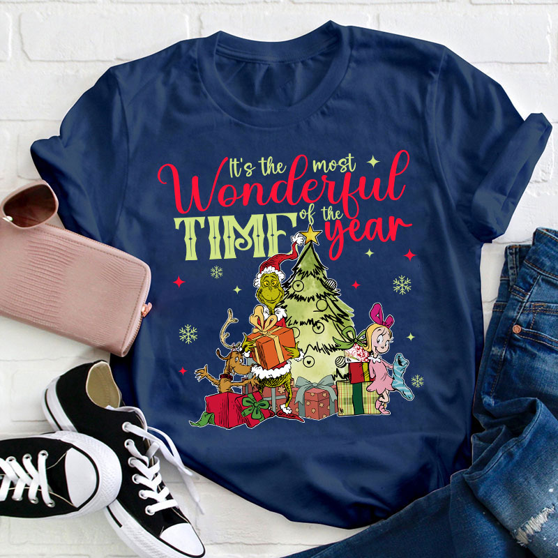 It's The Most Wonderful Time Of The Year Teacher T-Shirt