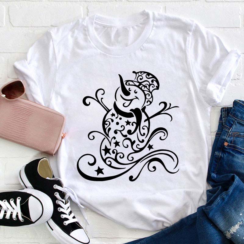 Welcome The Magic Of Winter Teacher T-Shirt