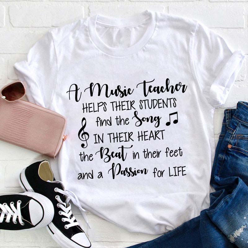 A Music Teacher T-Shirt