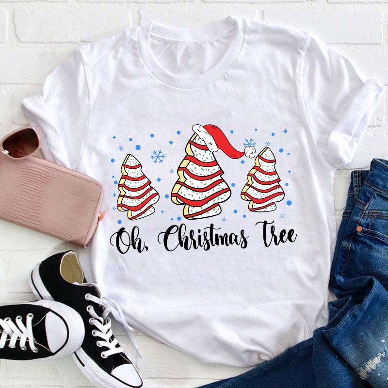 Oh Christmas Tree Teacher T-Shirt