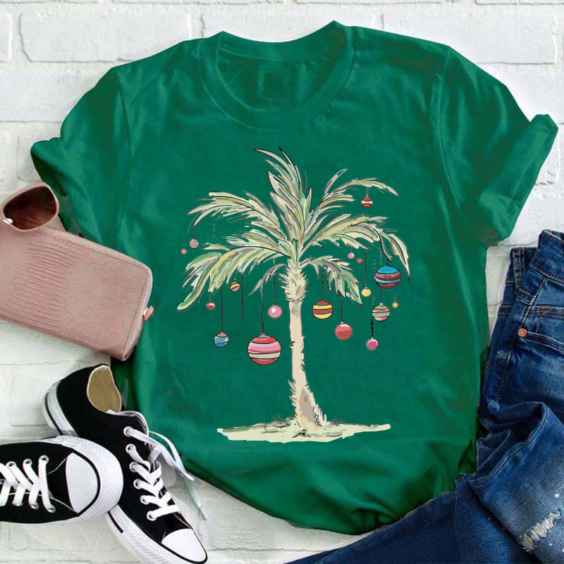Palm Tree Teacher T-Shirt