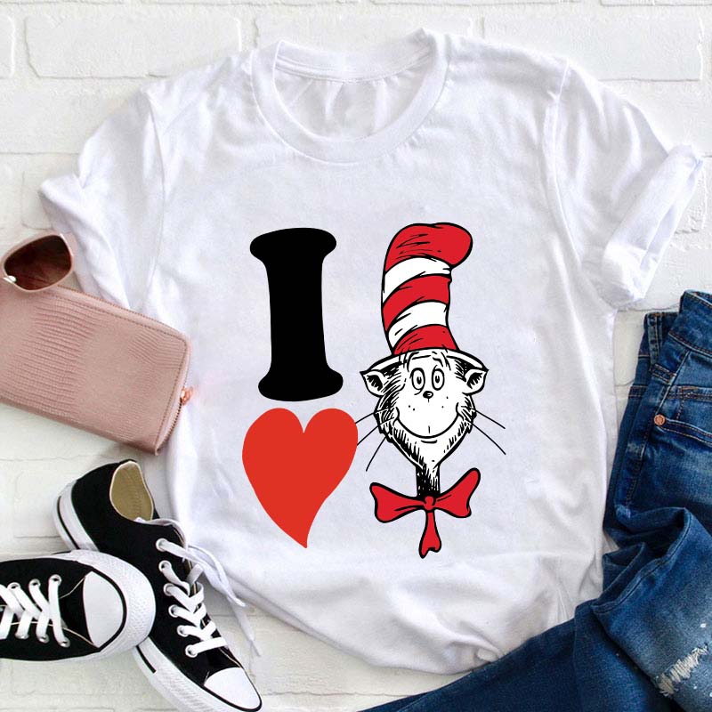I Love You Teacher T-Shirt