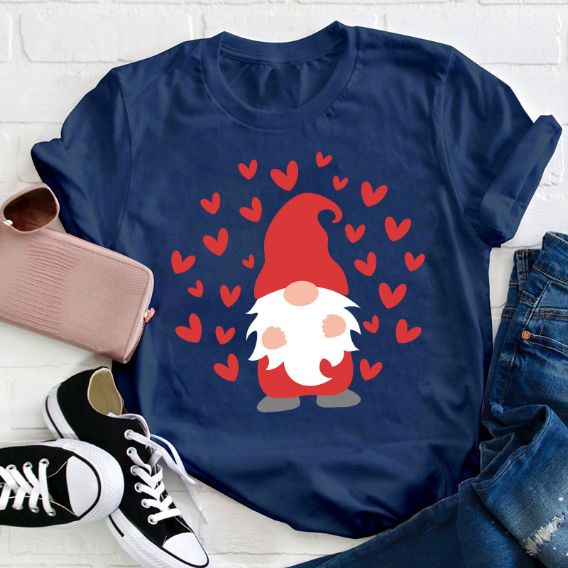 Gnome Love Teacher T-Shirt