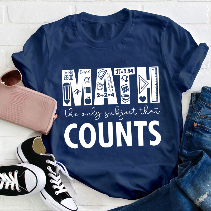 Math Counts Teacher T-Shirt