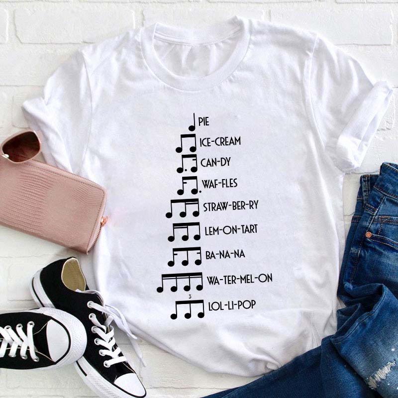 Musicians Orchestra Sheet Teacher T-Shirt