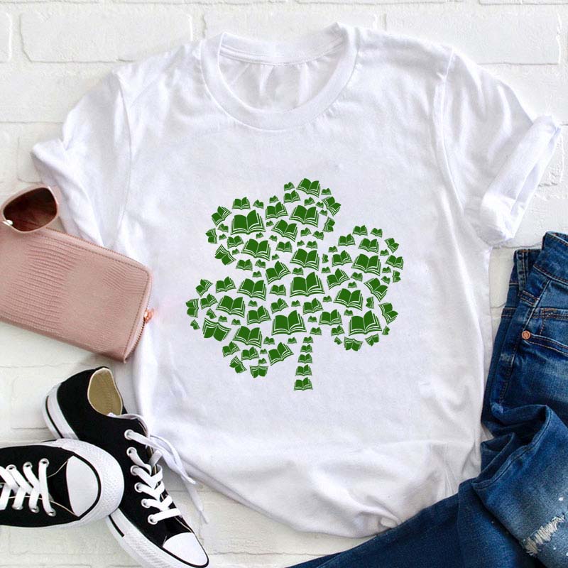 Shamrock Books Teacher T-Shirt