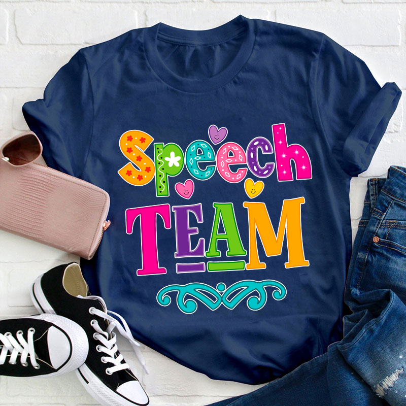 Speech Team Teacher T-Shirt