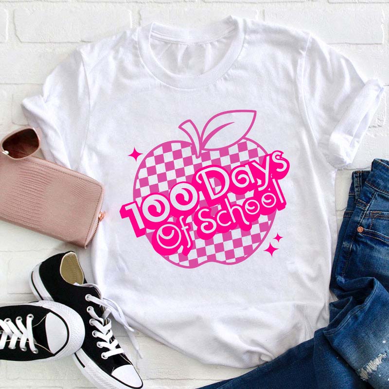 100 Days Of School Teacher T-Shirt
