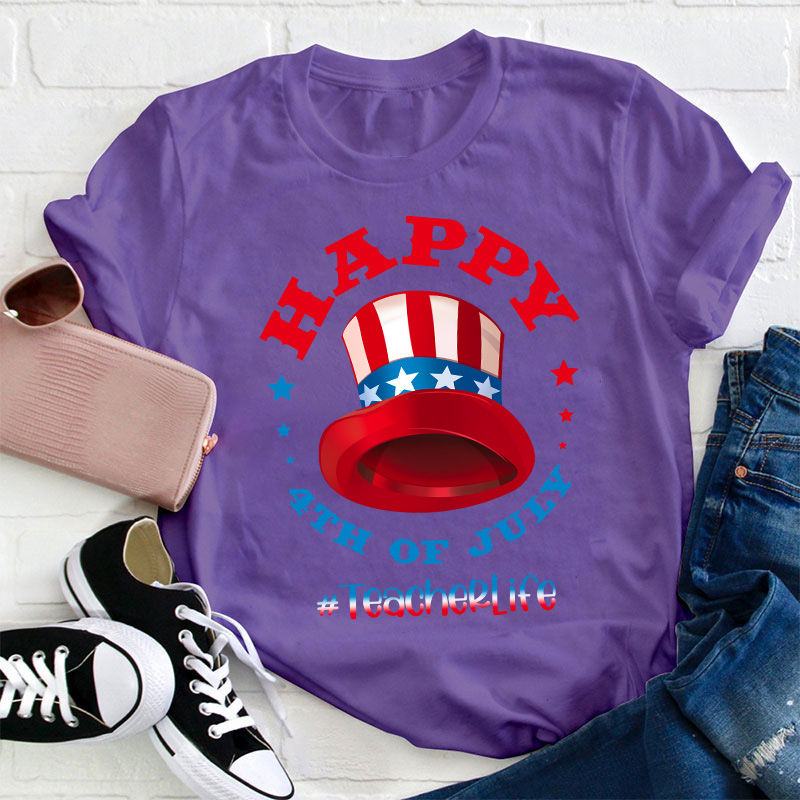 Happy 4th Of July Hat T-Shirt