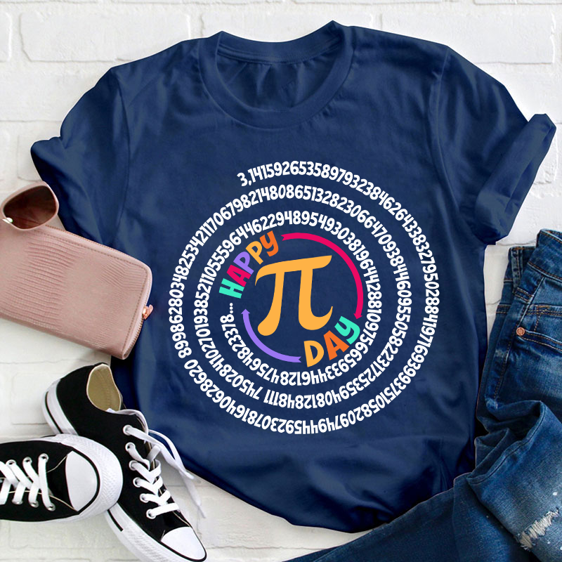 Happy Pi Day Teacher T-Shirt