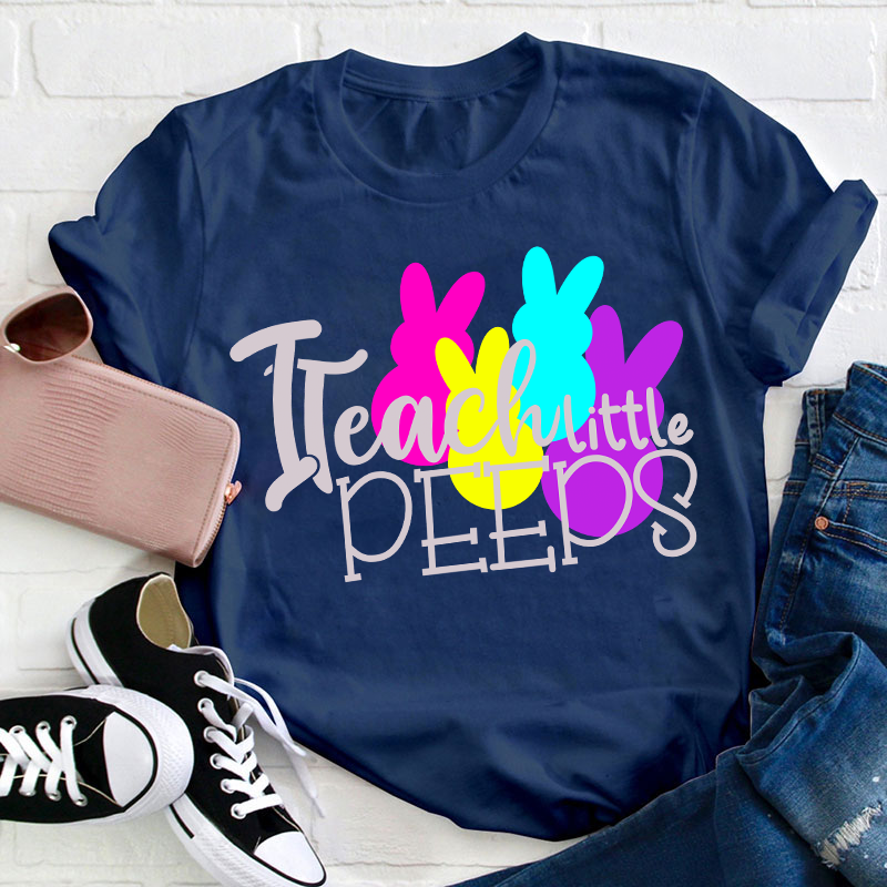 Hip Hop I Teach Little Peeps Teacher T-Shirt