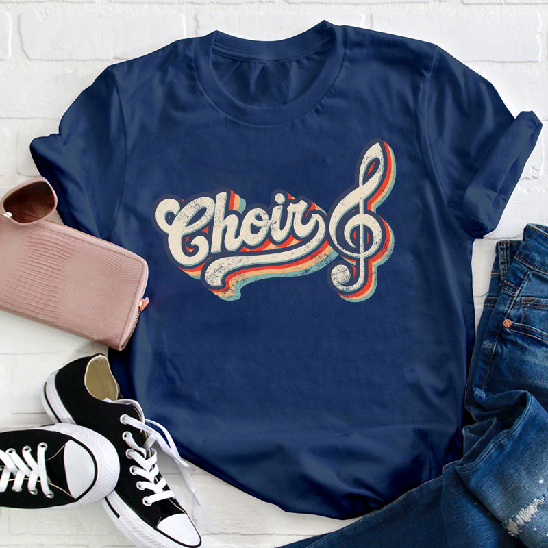 Retro Choir Teacher T-Shirt