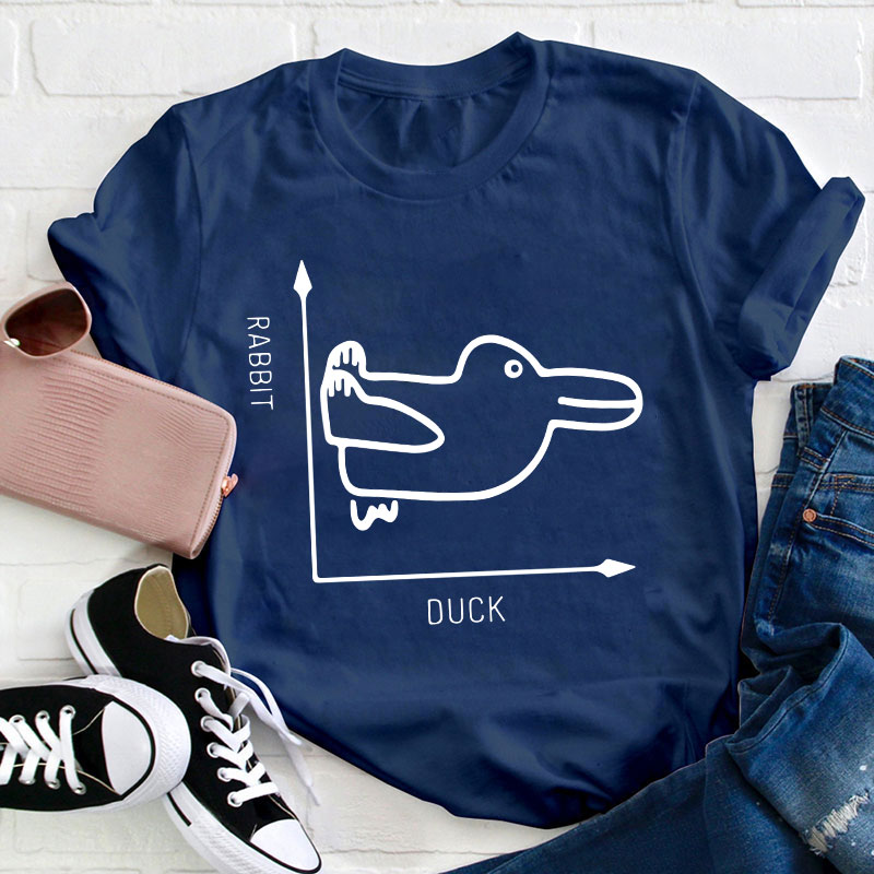 Duck Rabbit Graph T-Shirt