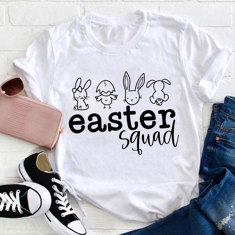 Easter Squad Teacher T-Shirt