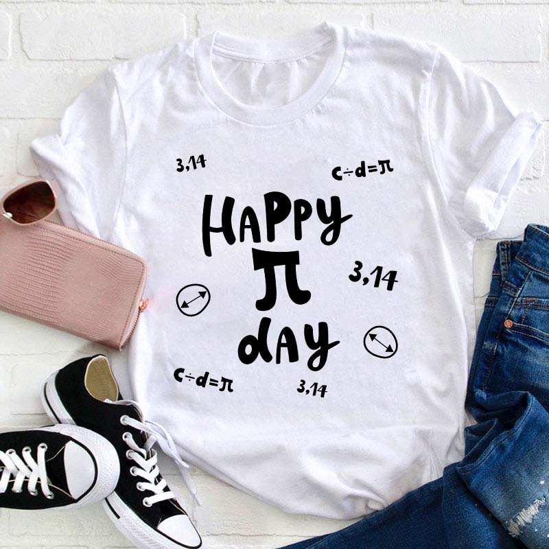 Happy Pi Day Teacher T-Shirt