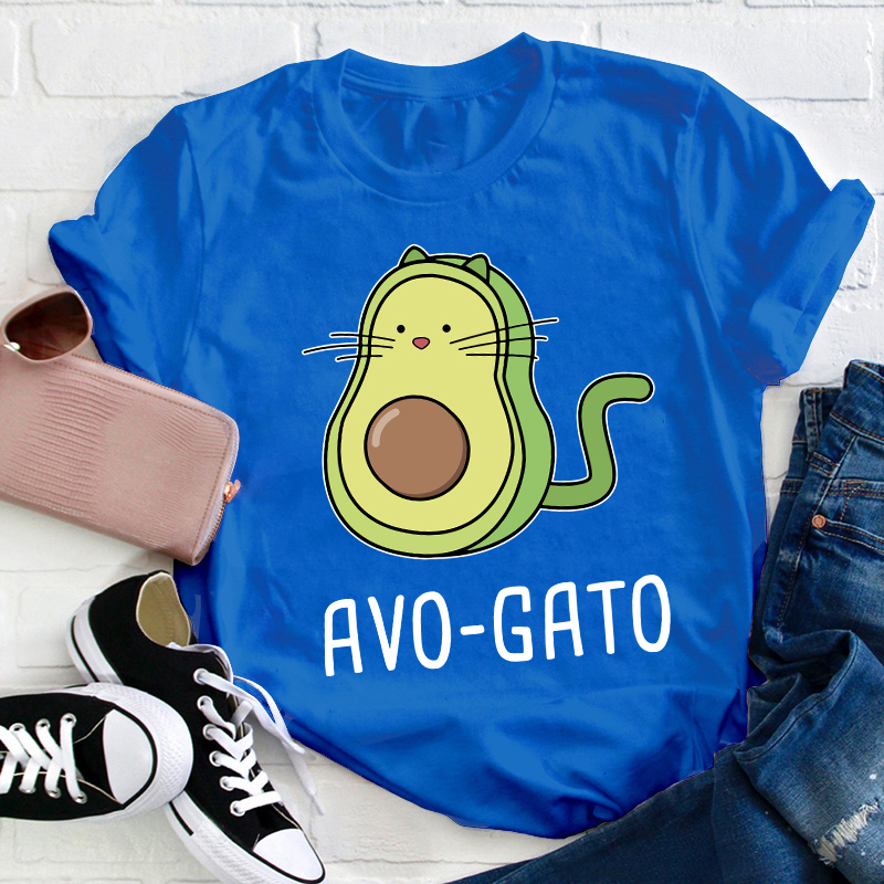 Avo-Gato Cute Spanish Teacher T-Shirt