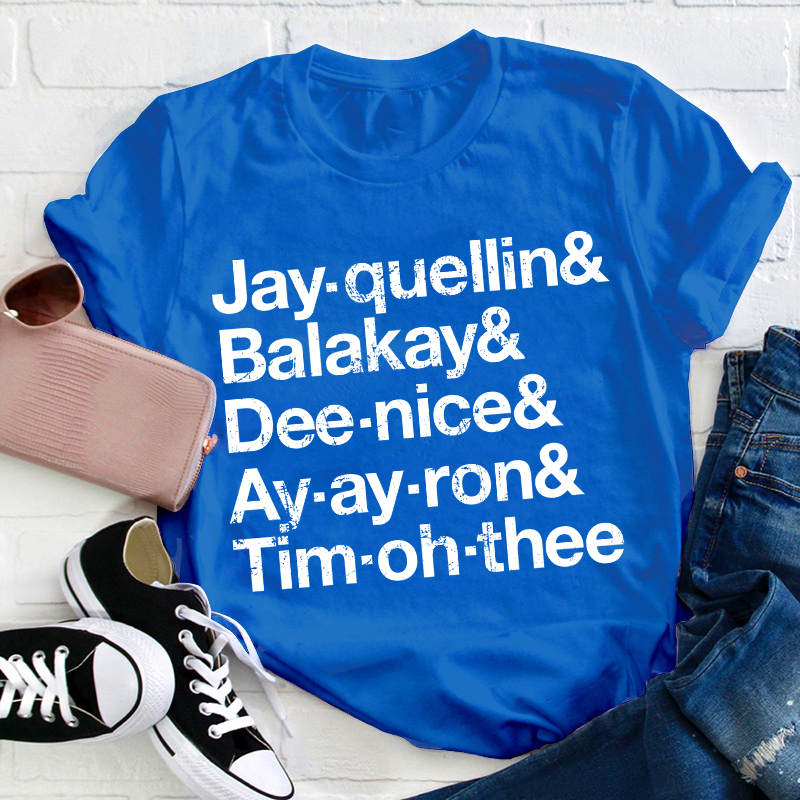 Substitute Teacher Roll Call Teacher T-Shirt