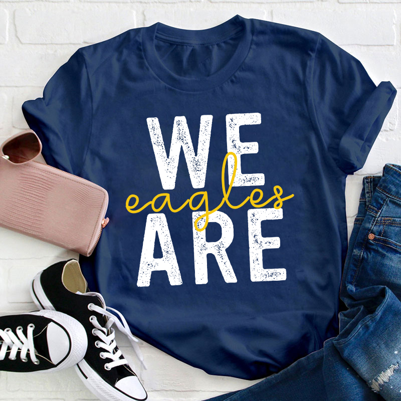 Personalized We Are We Are Winner Teacher T-Shirt