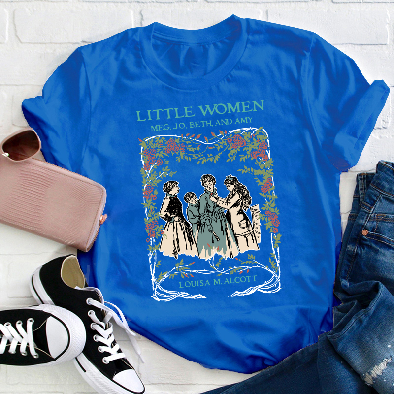 The Cover Of Little Women Teacher T-Shirt