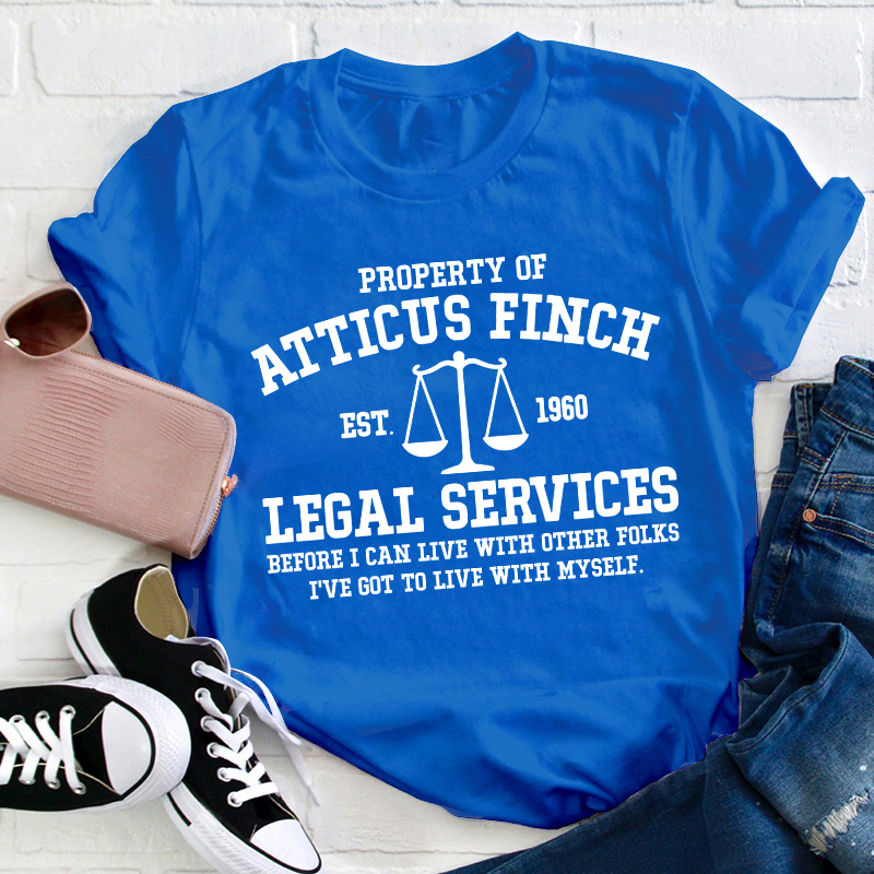 Property Of Atticus Finch Teacher T-Shirt
