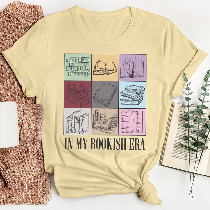 In My Bookish Era Teacher T-Shirt