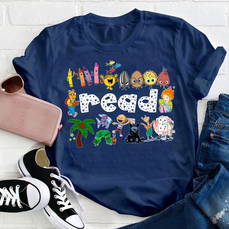 Read Children's Books Teacher T-Shirt