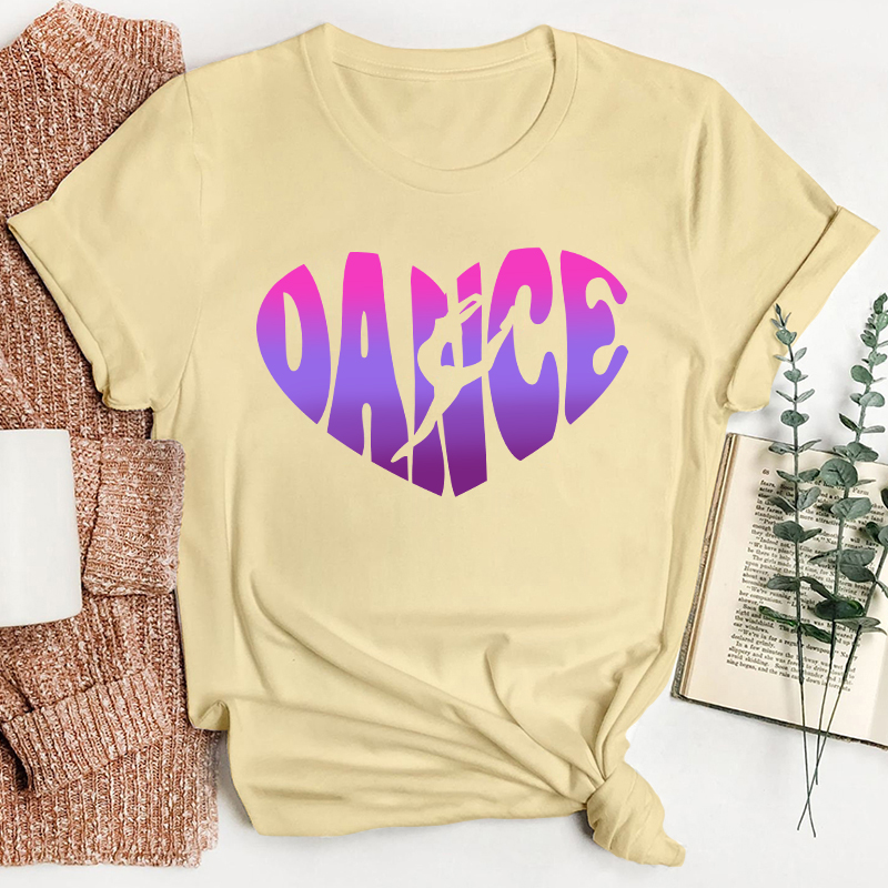 Purple Laser Dance Teacher T-Shirt