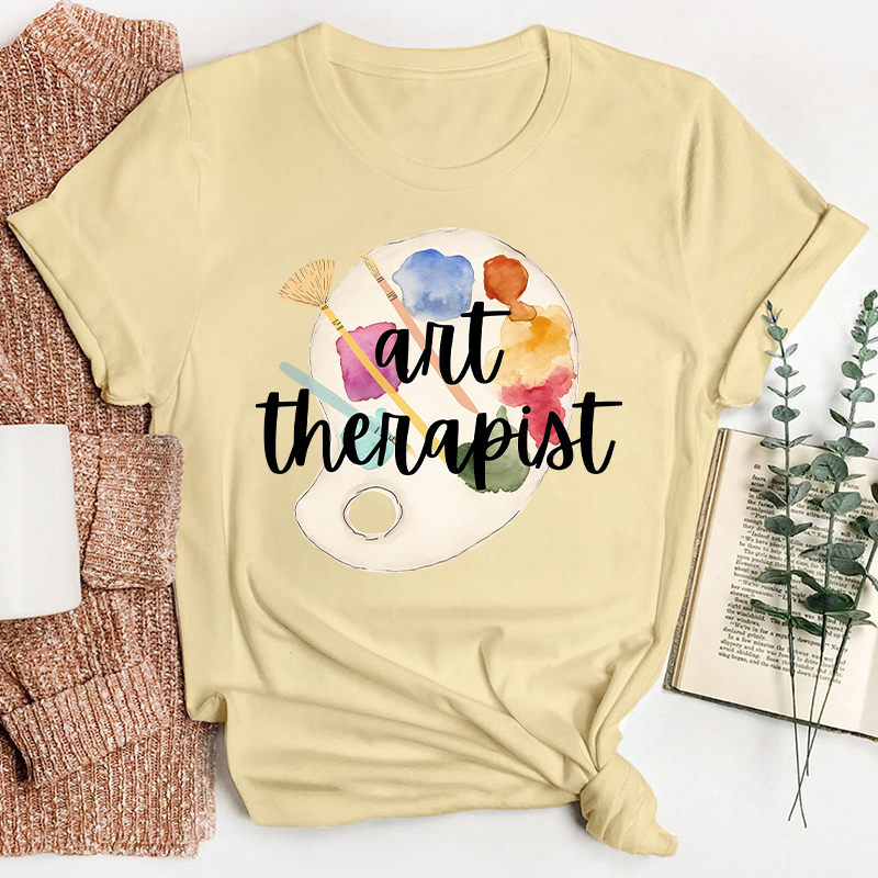 Art Therapiat Teacher T-Shirt