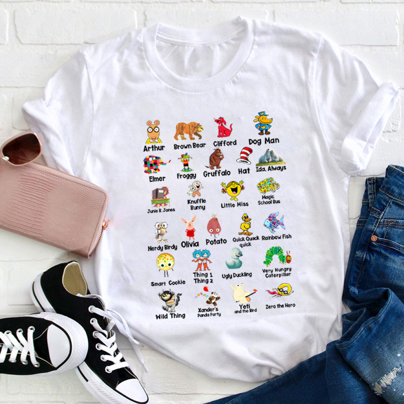 ABC Children's Book Teacher T-Shirt