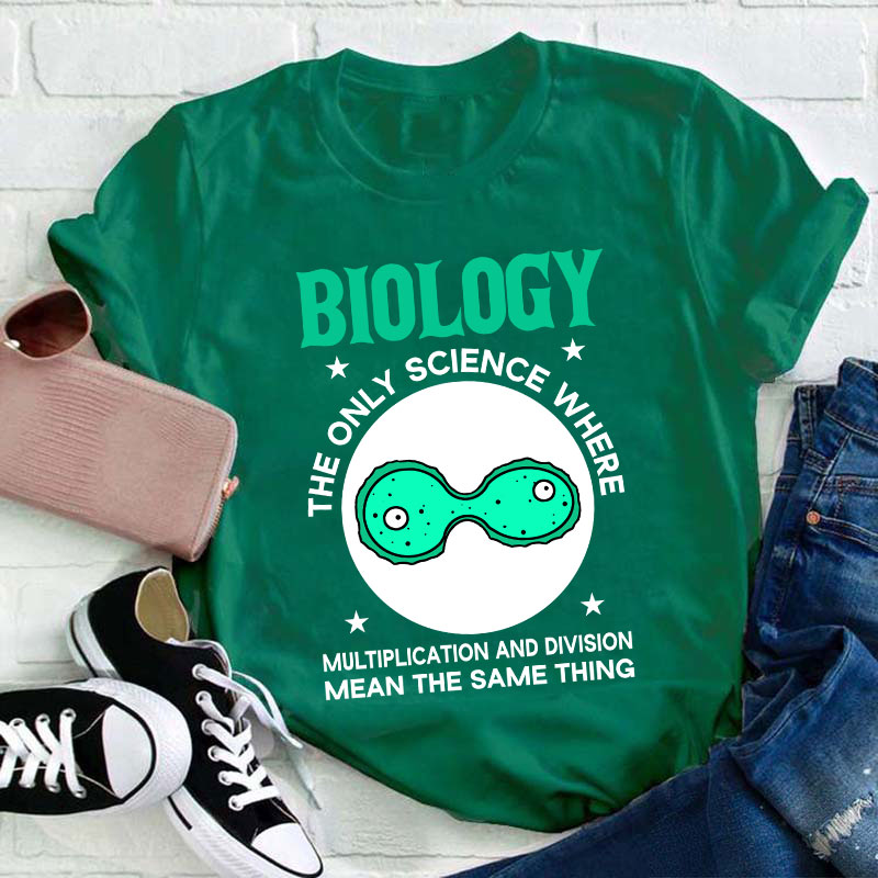 Biology Science Teacher T-Shirt