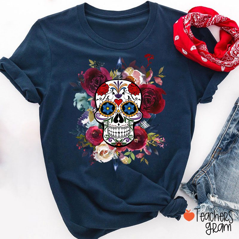 Dia De Los Muertos Spanish Teacher T-Shirt