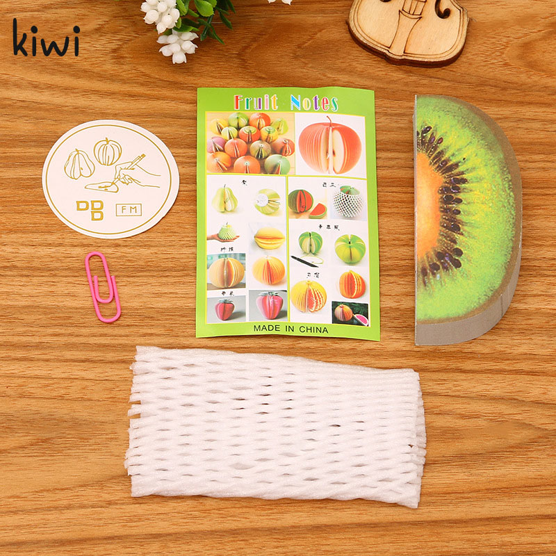 Interesting Fruit 3D Note