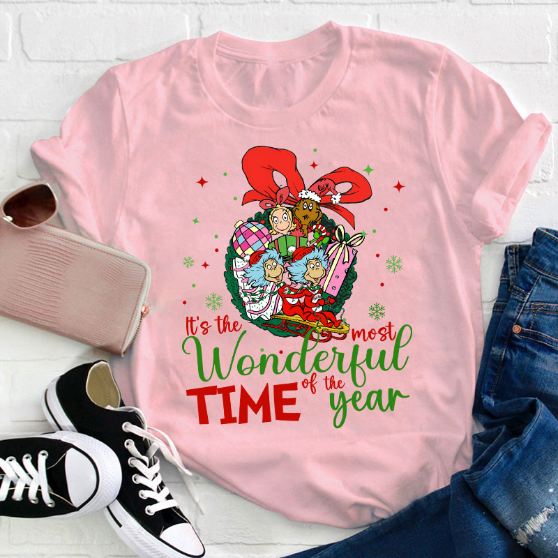 It's The Most Wonderful Time Of The Year Teacher T-Shirt